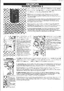 Olympus OM System manual. Camera Instructions.